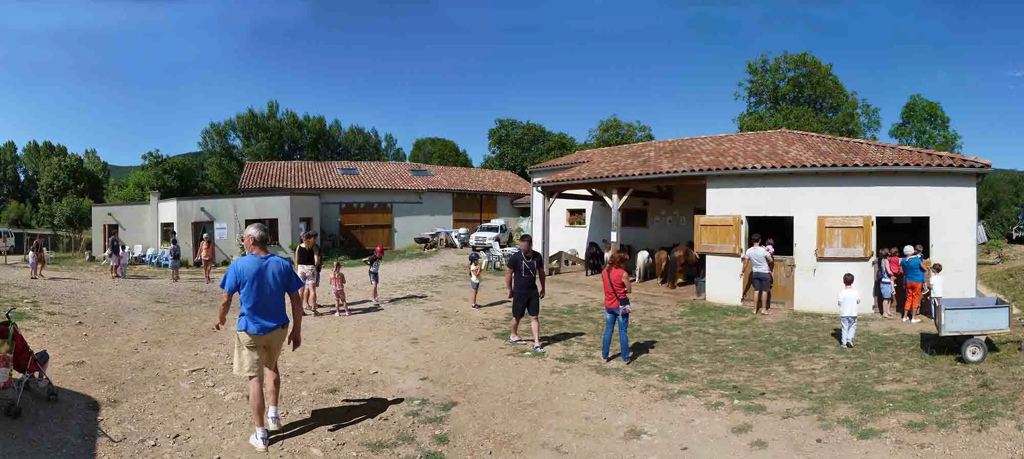 Centre équestre Larzac en Aveyron