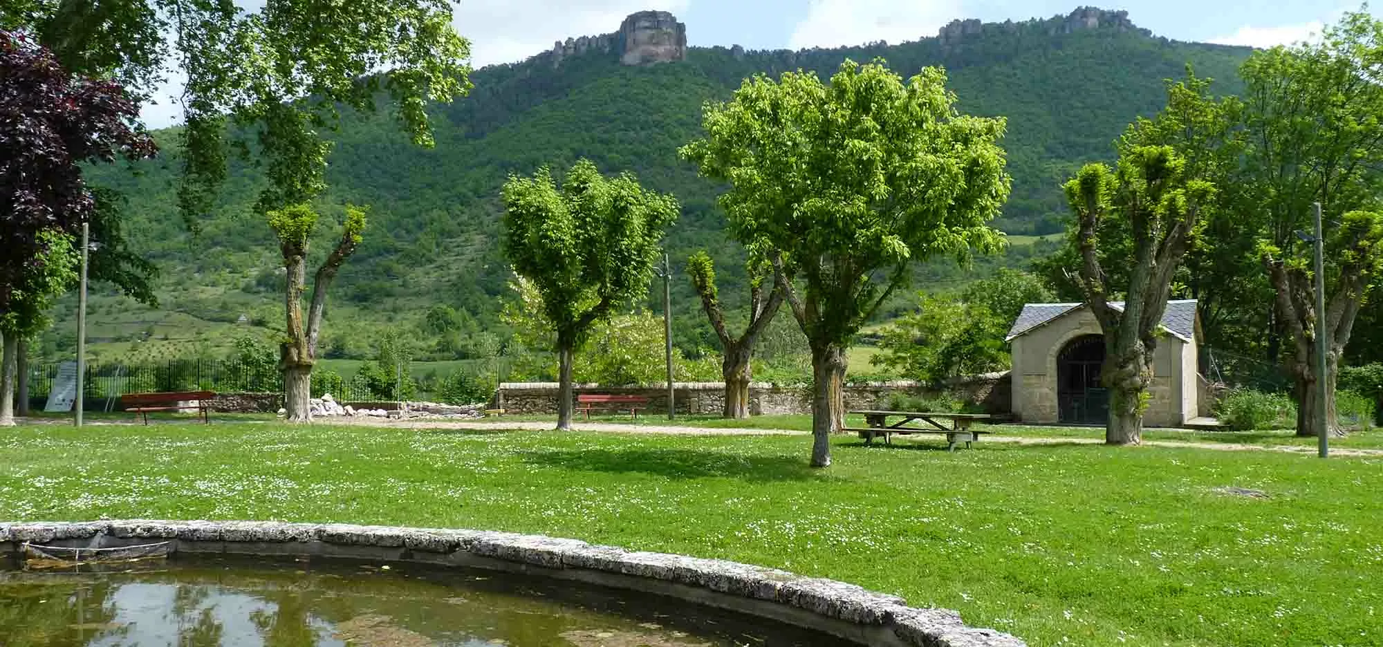 Parc du Claux à Nant grand lieu de loisirs